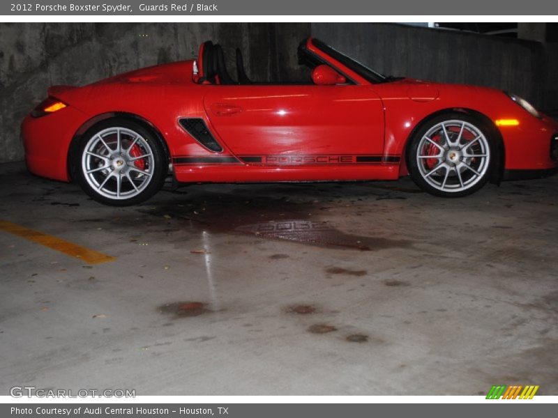 Guards Red / Black 2012 Porsche Boxster Spyder