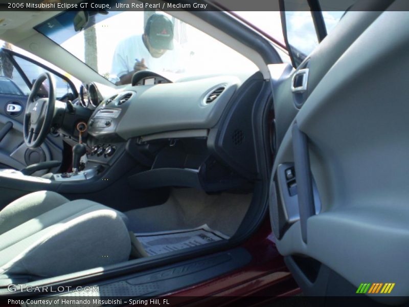 Ultra Red Pearl / Medium Gray 2006 Mitsubishi Eclipse GT Coupe