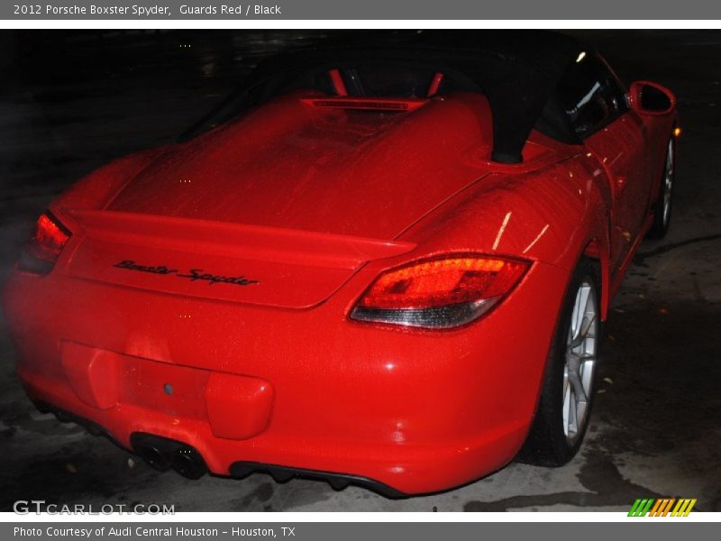 Guards Red / Black 2012 Porsche Boxster Spyder