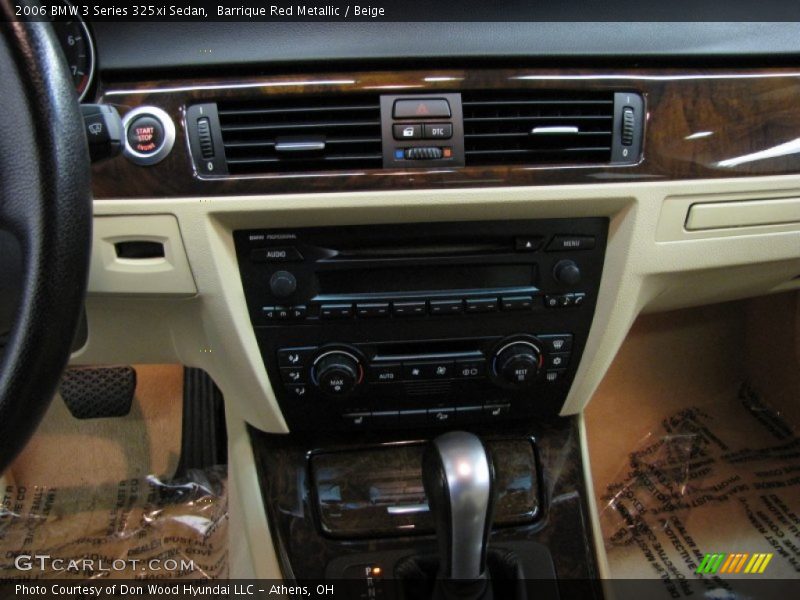 Barrique Red Metallic / Beige 2006 BMW 3 Series 325xi Sedan