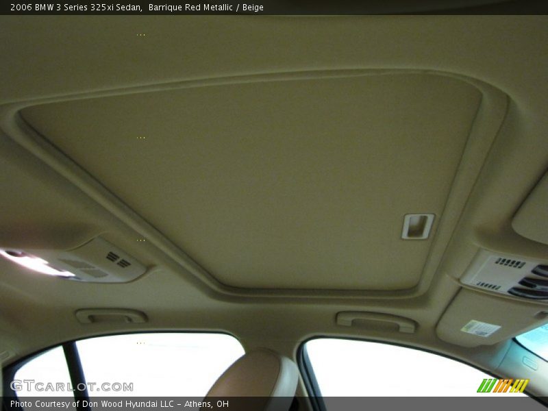 Barrique Red Metallic / Beige 2006 BMW 3 Series 325xi Sedan