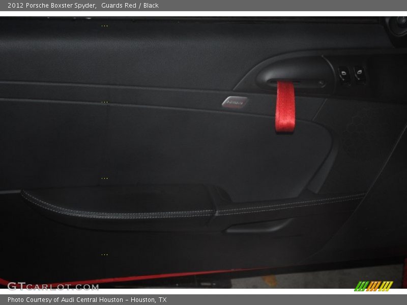 Guards Red / Black 2012 Porsche Boxster Spyder