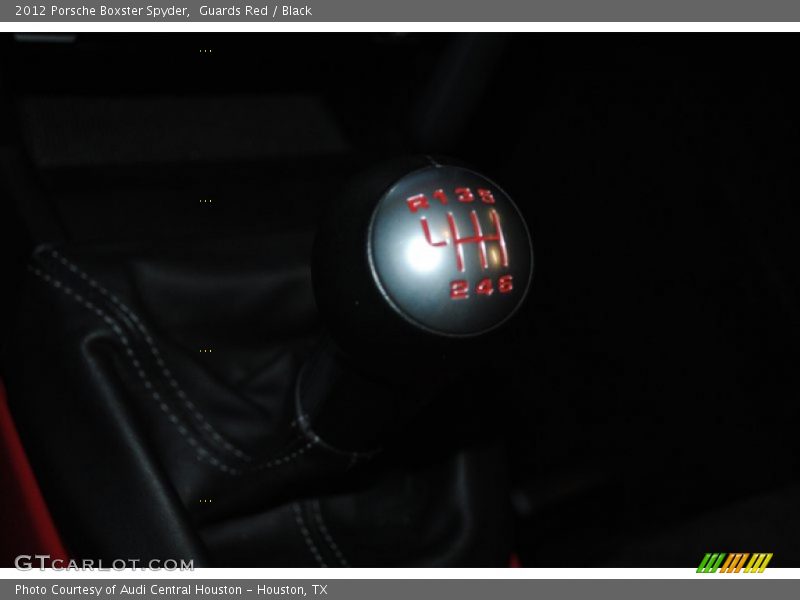 Guards Red / Black 2012 Porsche Boxster Spyder