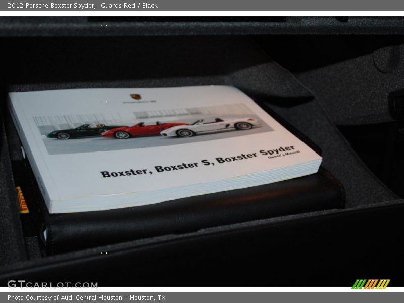 Guards Red / Black 2012 Porsche Boxster Spyder