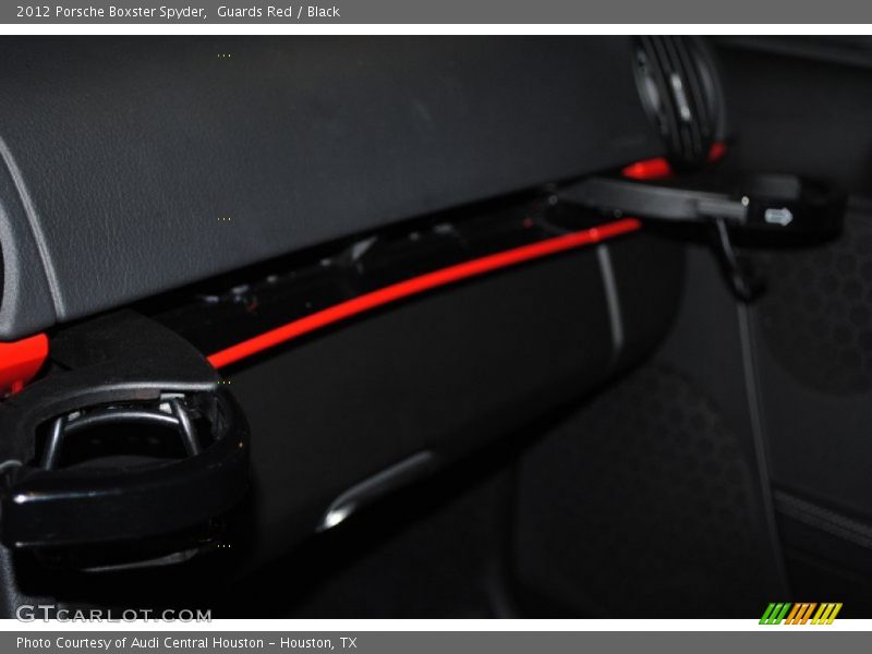 Guards Red / Black 2012 Porsche Boxster Spyder