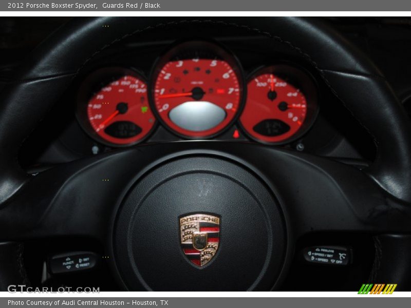 Guards Red / Black 2012 Porsche Boxster Spyder