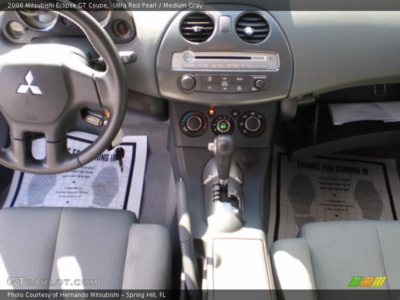 Ultra Red Pearl / Medium Gray 2006 Mitsubishi Eclipse GT Coupe