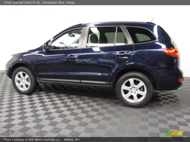 2008 Santa Fe SE Deepwater Blue