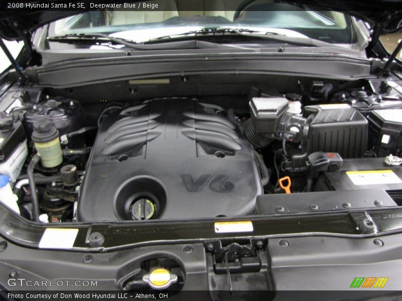  2008 Santa Fe SE Engine - 3.3 Liter DOHC 24-Valve VVT V6