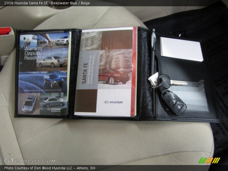 Books/Manuals of 2008 Santa Fe SE
