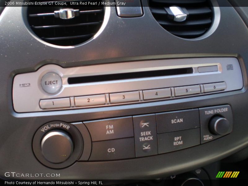 Ultra Red Pearl / Medium Gray 2006 Mitsubishi Eclipse GT Coupe