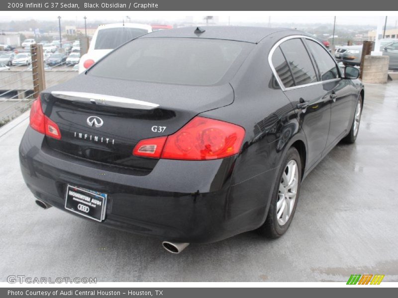 Black Obsidian / Graphite 2009 Infiniti G 37 Sedan