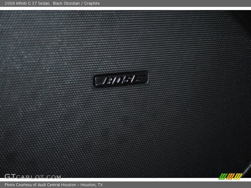 Black Obsidian / Graphite 2009 Infiniti G 37 Sedan