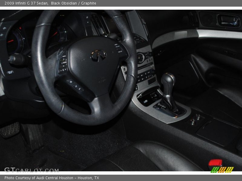 Black Obsidian / Graphite 2009 Infiniti G 37 Sedan