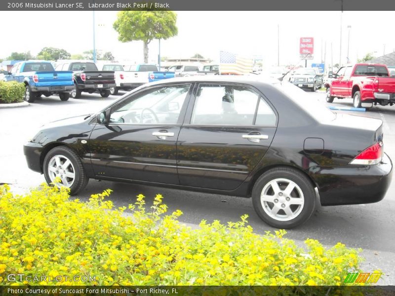 Labrador Black Pearl / Black 2006 Mitsubishi Lancer SE