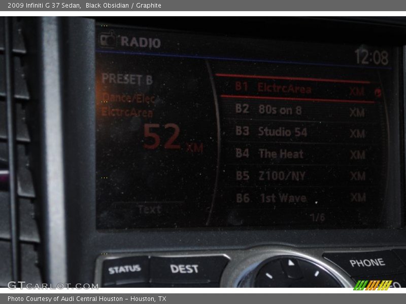 Black Obsidian / Graphite 2009 Infiniti G 37 Sedan
