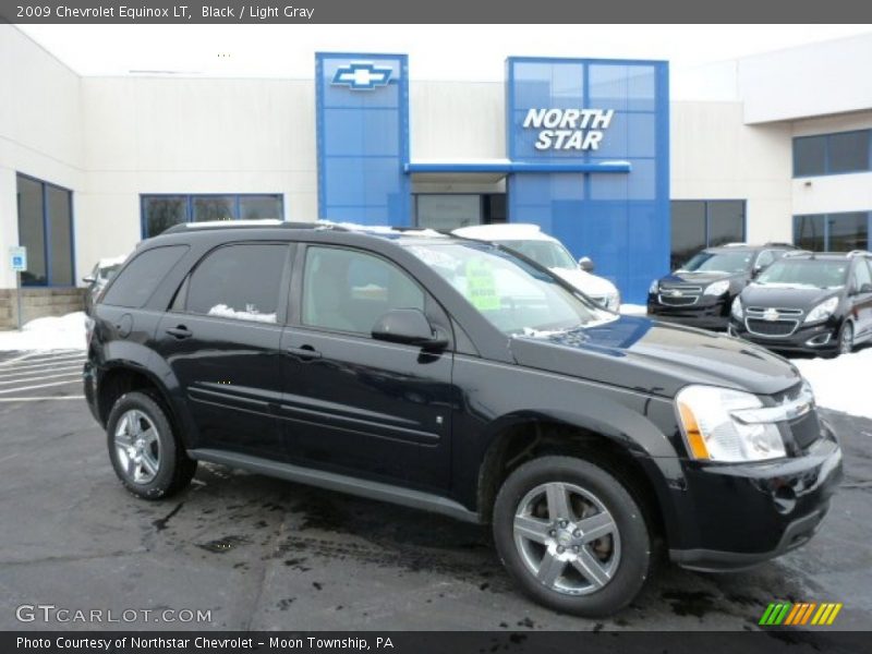 Black / Light Gray 2009 Chevrolet Equinox LT
