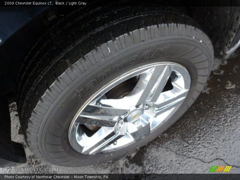 Black / Light Gray 2009 Chevrolet Equinox LT