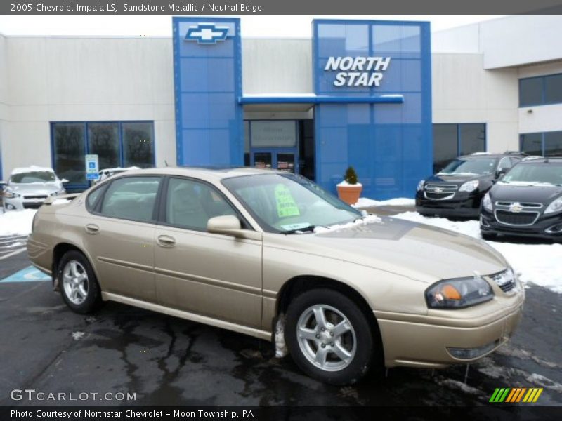 Sandstone Metallic / Neutral Beige 2005 Chevrolet Impala LS