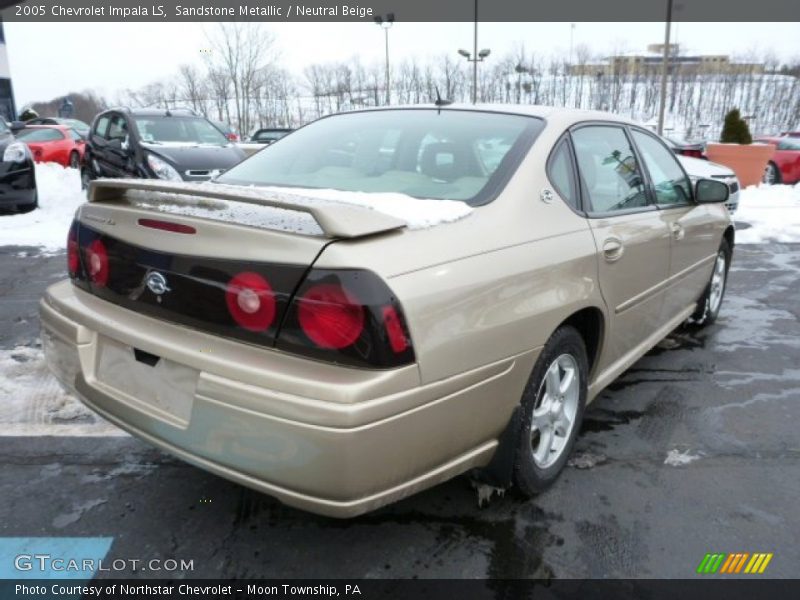 Sandstone Metallic / Neutral Beige 2005 Chevrolet Impala LS