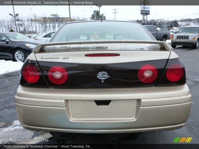 Sandstone Metallic / Neutral Beige 2005 Chevrolet Impala LS
