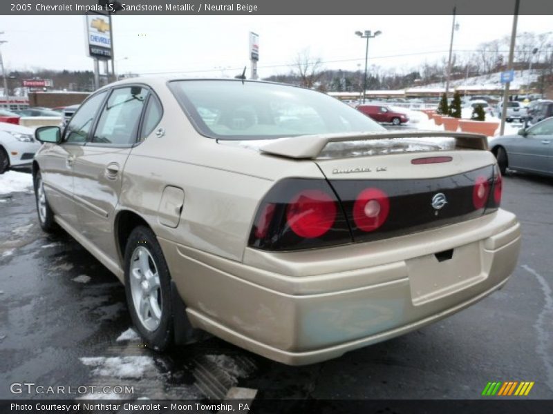 Sandstone Metallic / Neutral Beige 2005 Chevrolet Impala LS