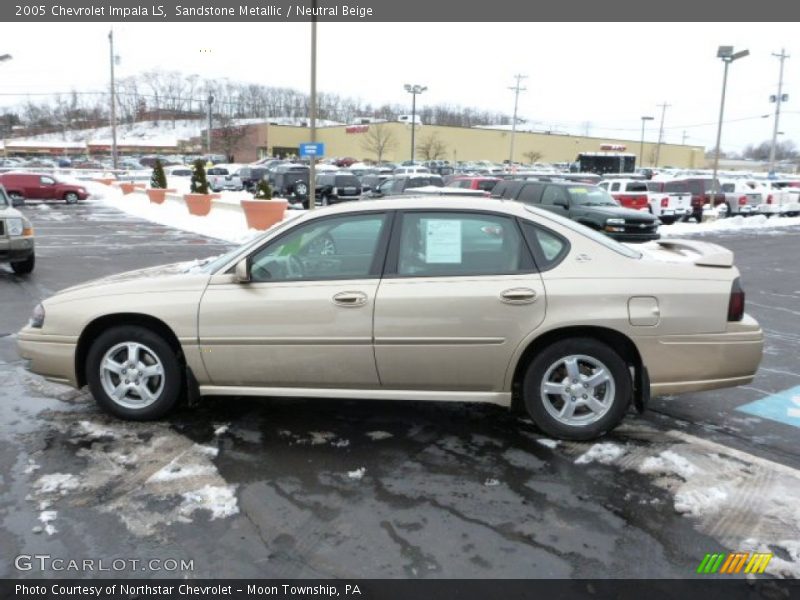 Sandstone Metallic / Neutral Beige 2005 Chevrolet Impala LS