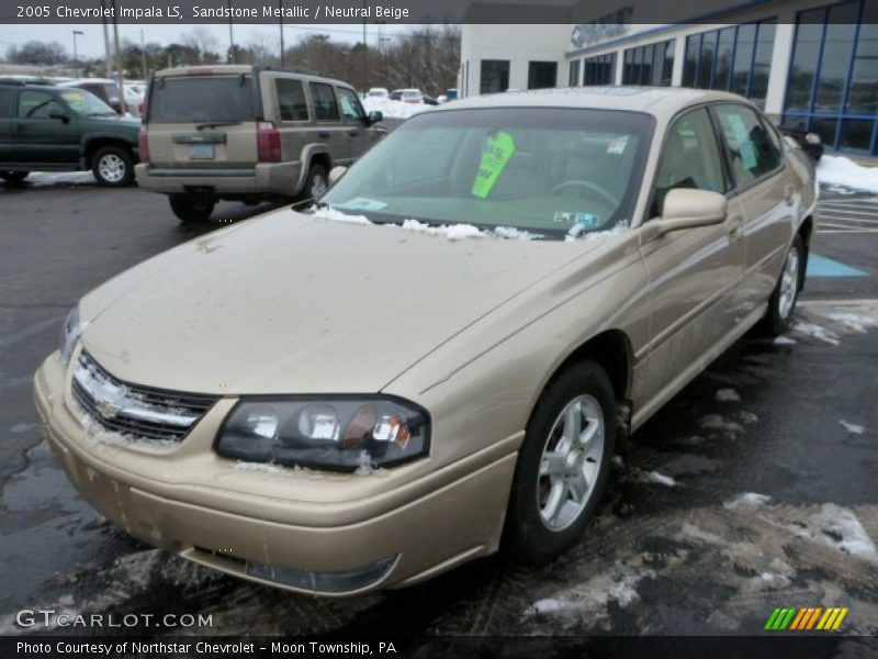 Sandstone Metallic / Neutral Beige 2005 Chevrolet Impala LS