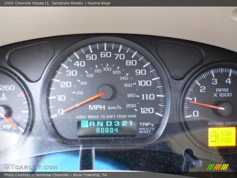 Sandstone Metallic / Neutral Beige 2005 Chevrolet Impala LS