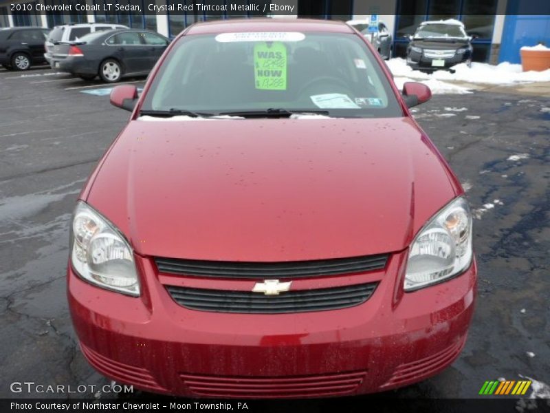 Crystal Red Tintcoat Metallic / Ebony 2010 Chevrolet Cobalt LT Sedan