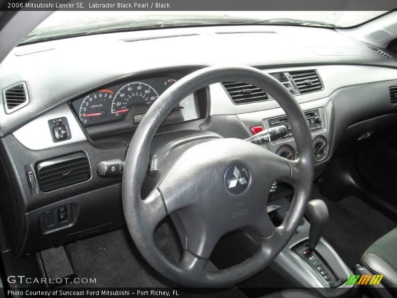 Labrador Black Pearl / Black 2006 Mitsubishi Lancer SE