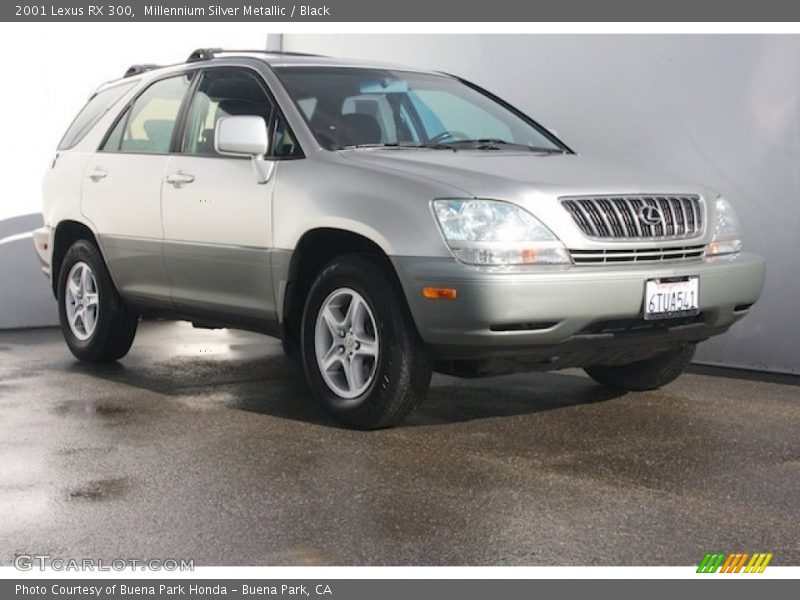 Millennium Silver Metallic / Black 2001 Lexus RX 300