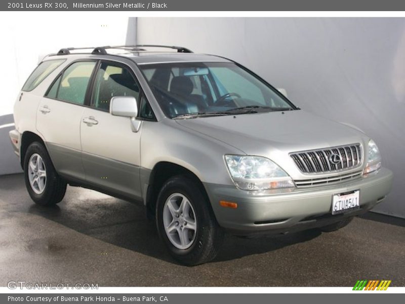 Millennium Silver Metallic / Black 2001 Lexus RX 300