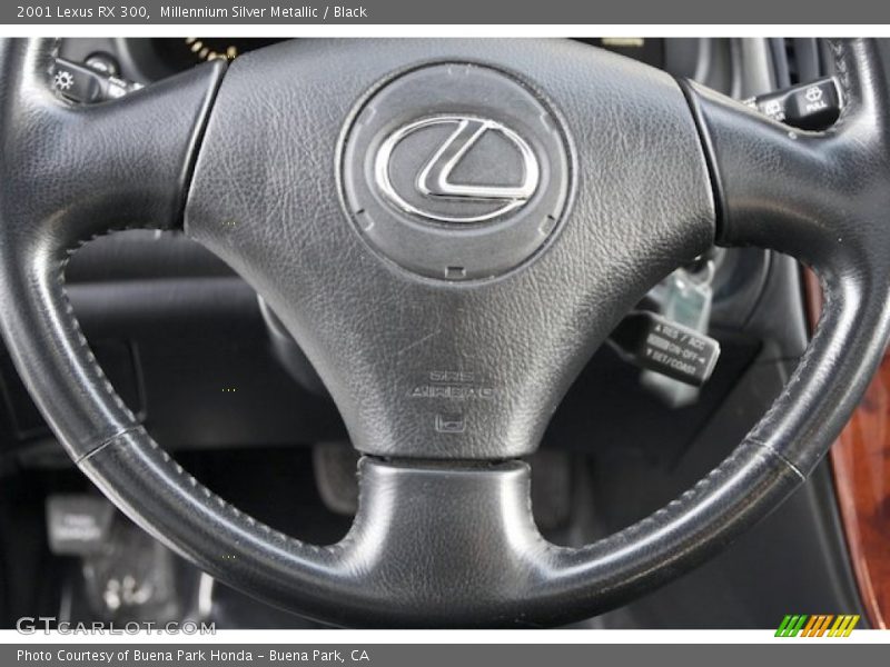 Millennium Silver Metallic / Black 2001 Lexus RX 300