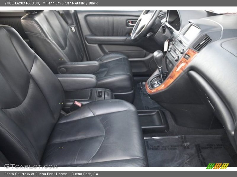 Millennium Silver Metallic / Black 2001 Lexus RX 300