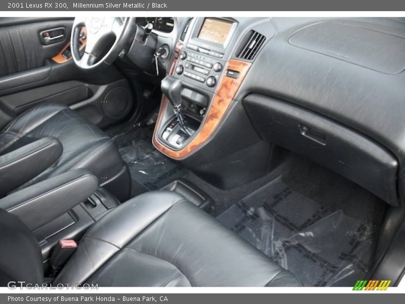 Millennium Silver Metallic / Black 2001 Lexus RX 300