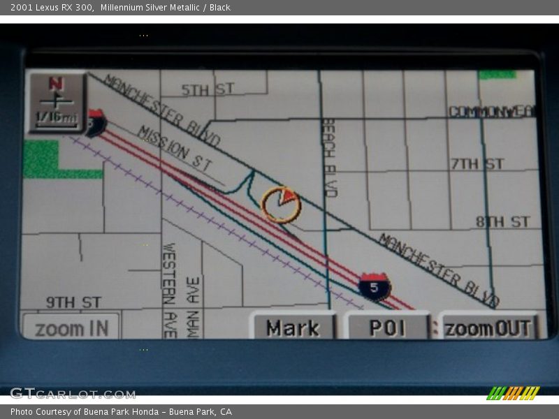Millennium Silver Metallic / Black 2001 Lexus RX 300