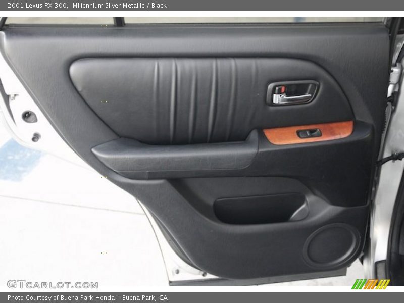 Millennium Silver Metallic / Black 2001 Lexus RX 300