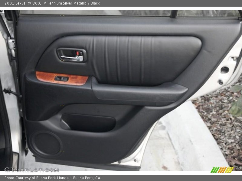 Millennium Silver Metallic / Black 2001 Lexus RX 300