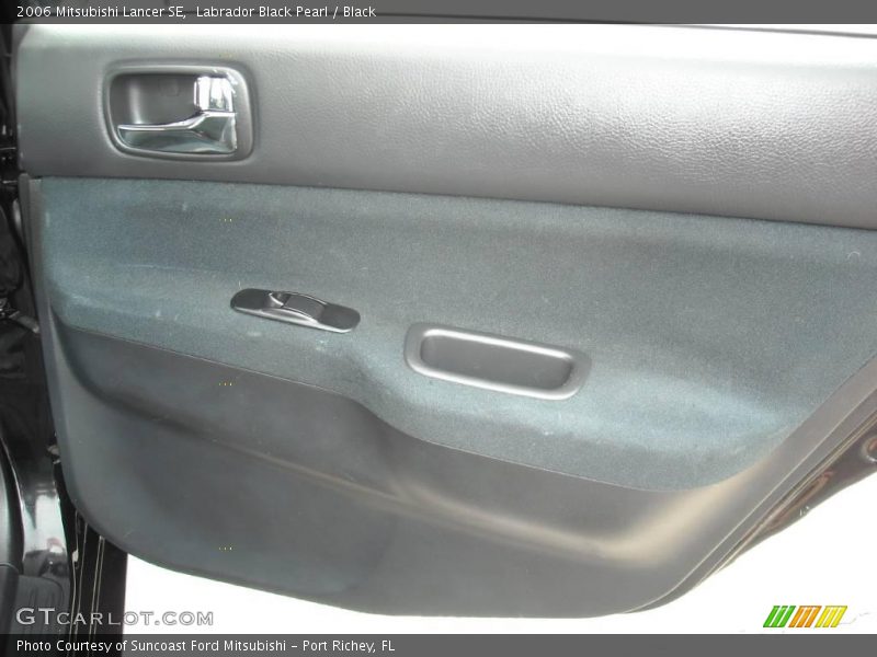 Labrador Black Pearl / Black 2006 Mitsubishi Lancer SE