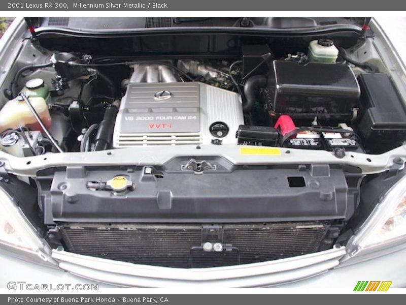 Millennium Silver Metallic / Black 2001 Lexus RX 300