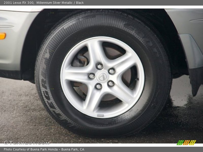 Millennium Silver Metallic / Black 2001 Lexus RX 300