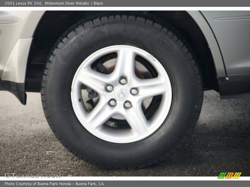Millennium Silver Metallic / Black 2001 Lexus RX 300