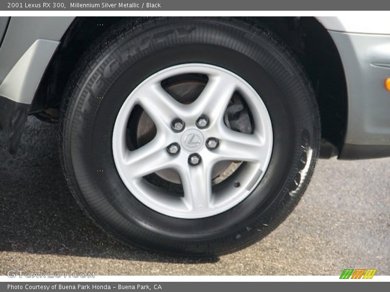 Millennium Silver Metallic / Black 2001 Lexus RX 300