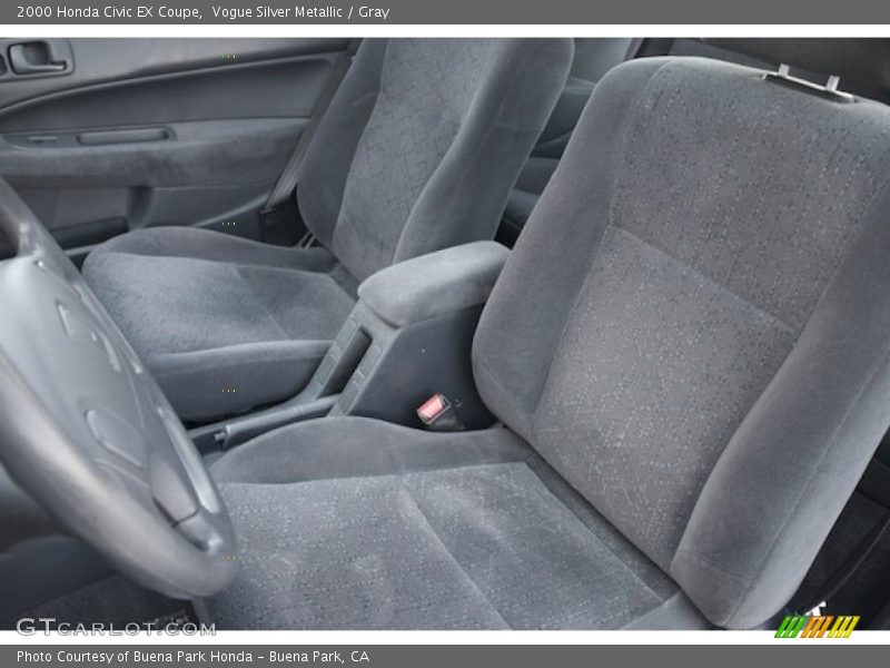 Vogue Silver Metallic / Gray 2000 Honda Civic EX Coupe