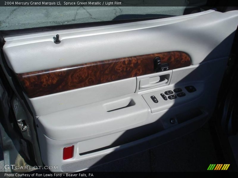 Spruce Green Metallic / Light Flint 2004 Mercury Grand Marquis LS