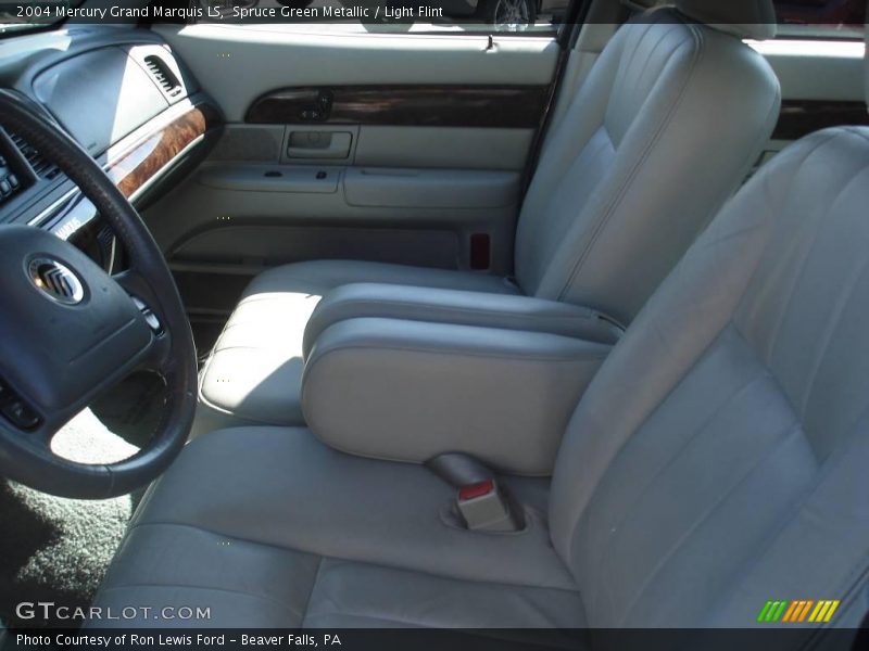 Spruce Green Metallic / Light Flint 2004 Mercury Grand Marquis LS