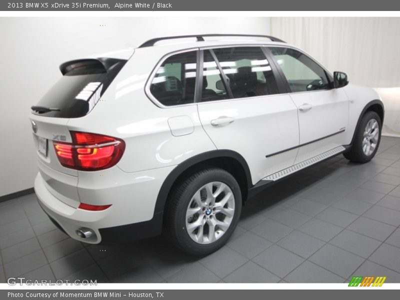 Alpine White / Black 2013 BMW X5 xDrive 35i Premium