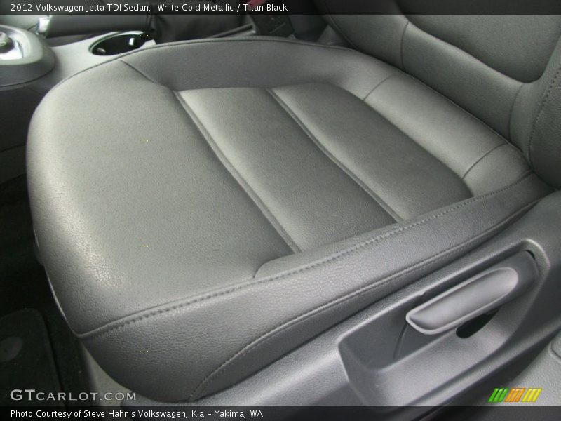 White Gold Metallic / Titan Black 2012 Volkswagen Jetta TDI Sedan