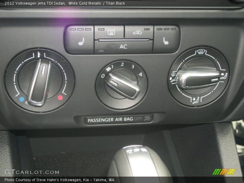 White Gold Metallic / Titan Black 2012 Volkswagen Jetta TDI Sedan
